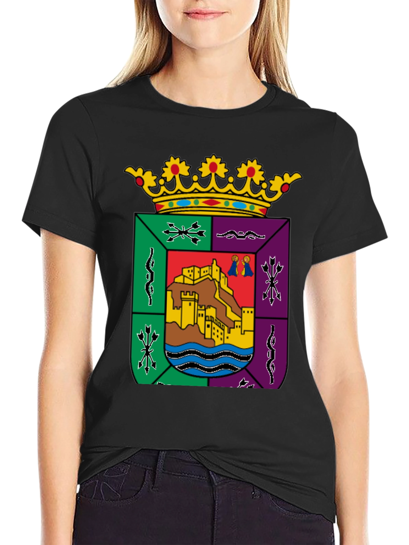 Andalusia Spain Coat of Arms Graphic T-Shirt