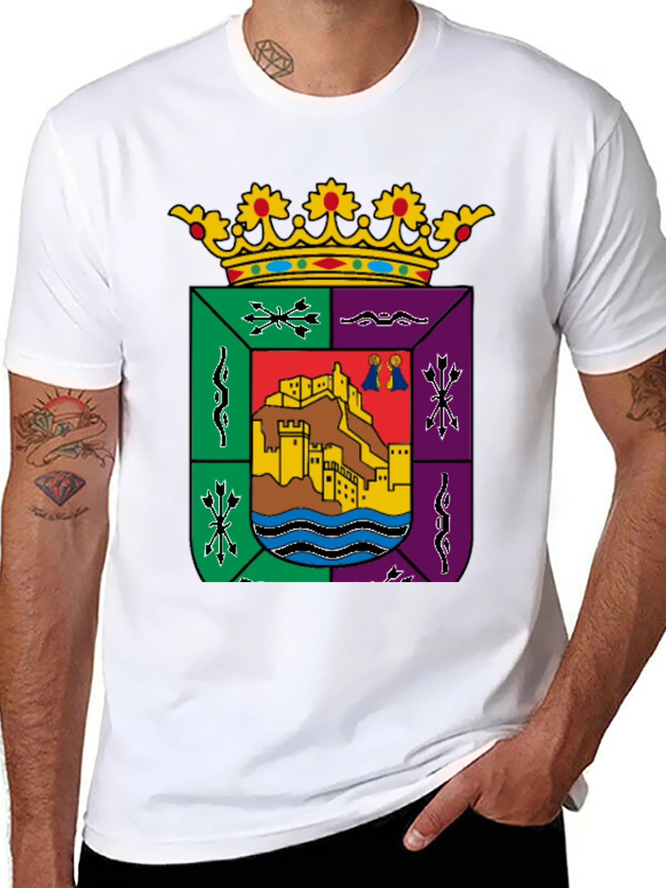 Andalusia Spain Coat of Arms Graphic T-Shirt