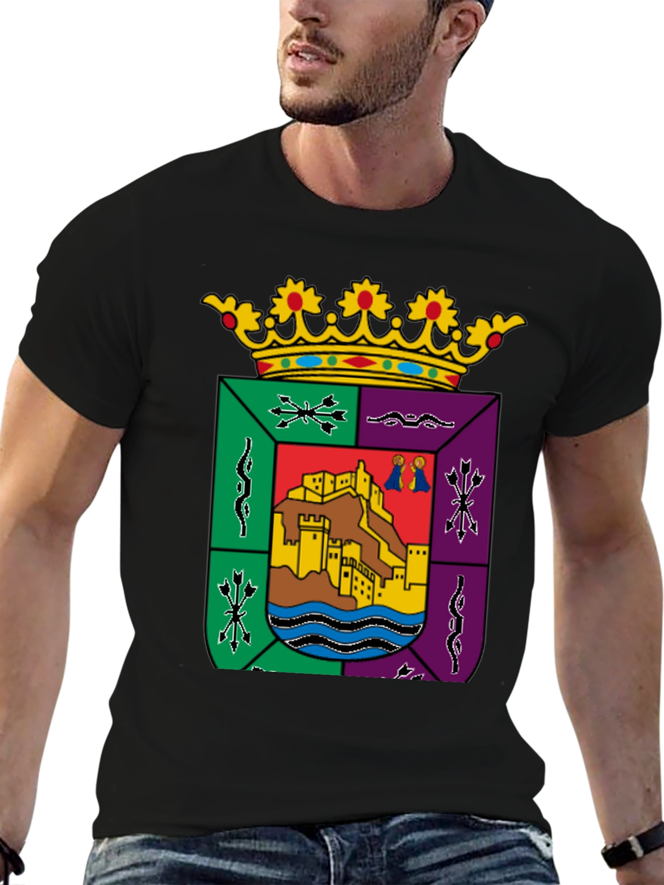 Andalusia Spain Coat of Arms Graphic T-Shirt