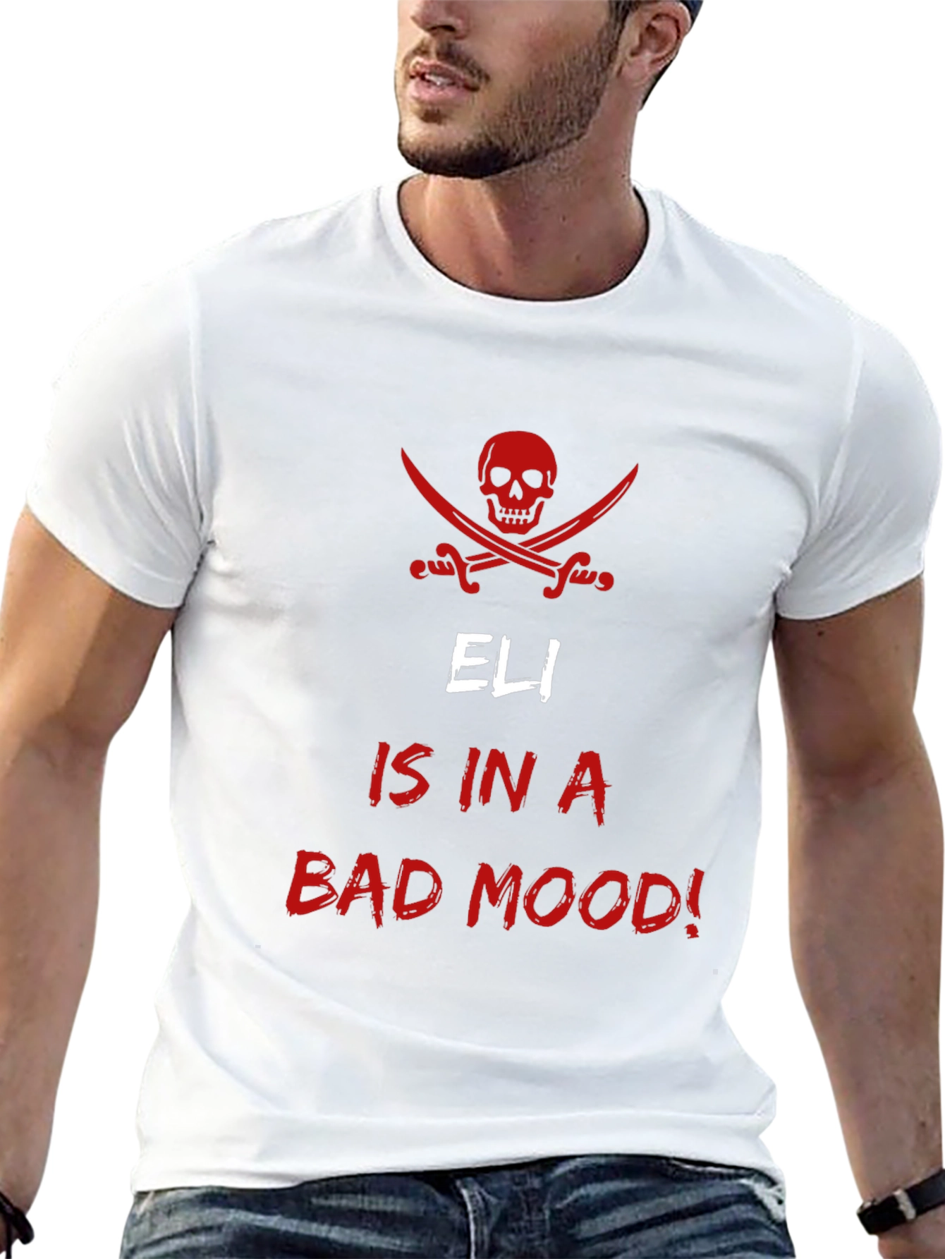 Eli is in a Bad Mood Graphic T-Shirt