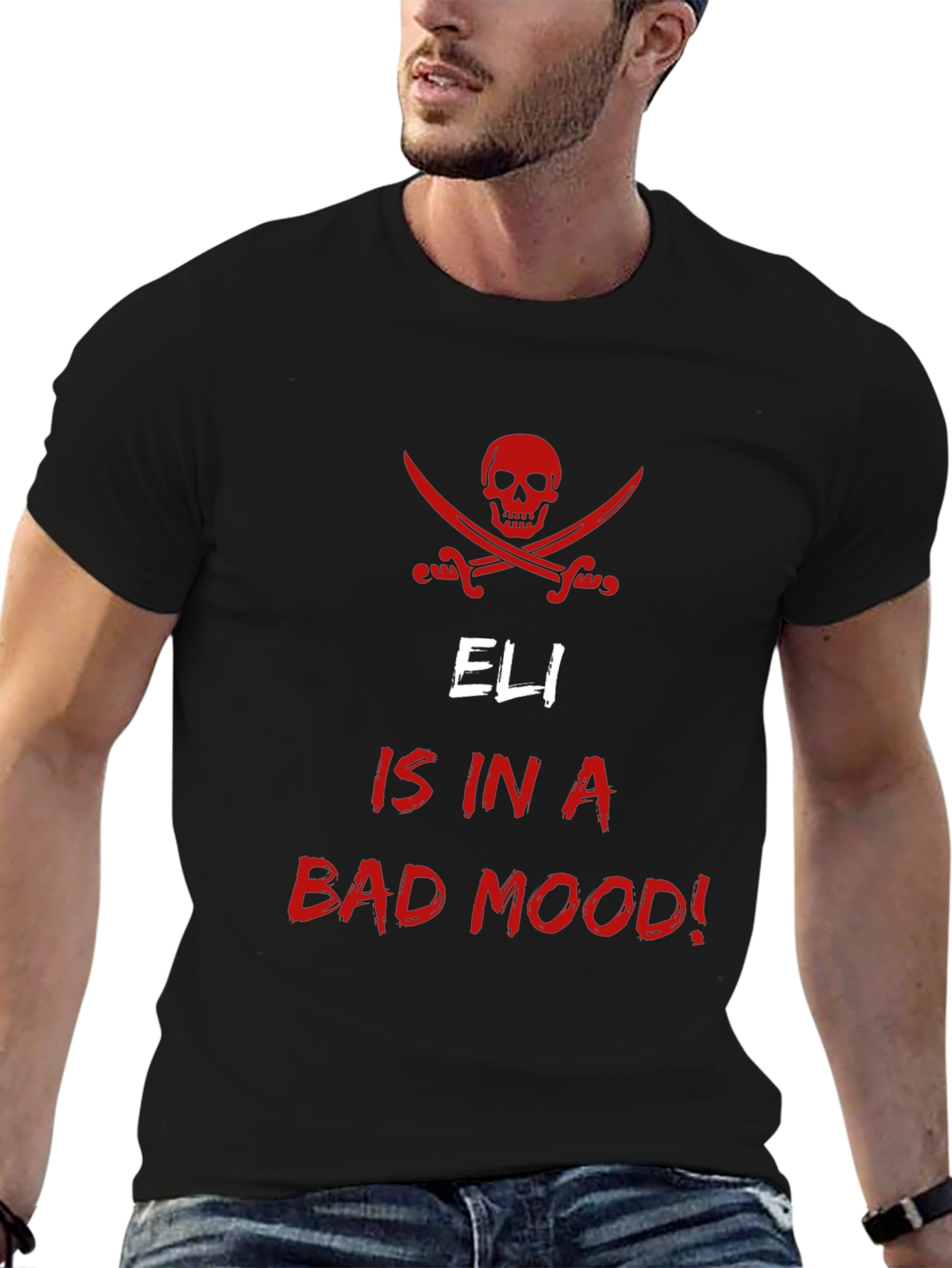 Eli is in a Bad Mood Graphic T-Shirt