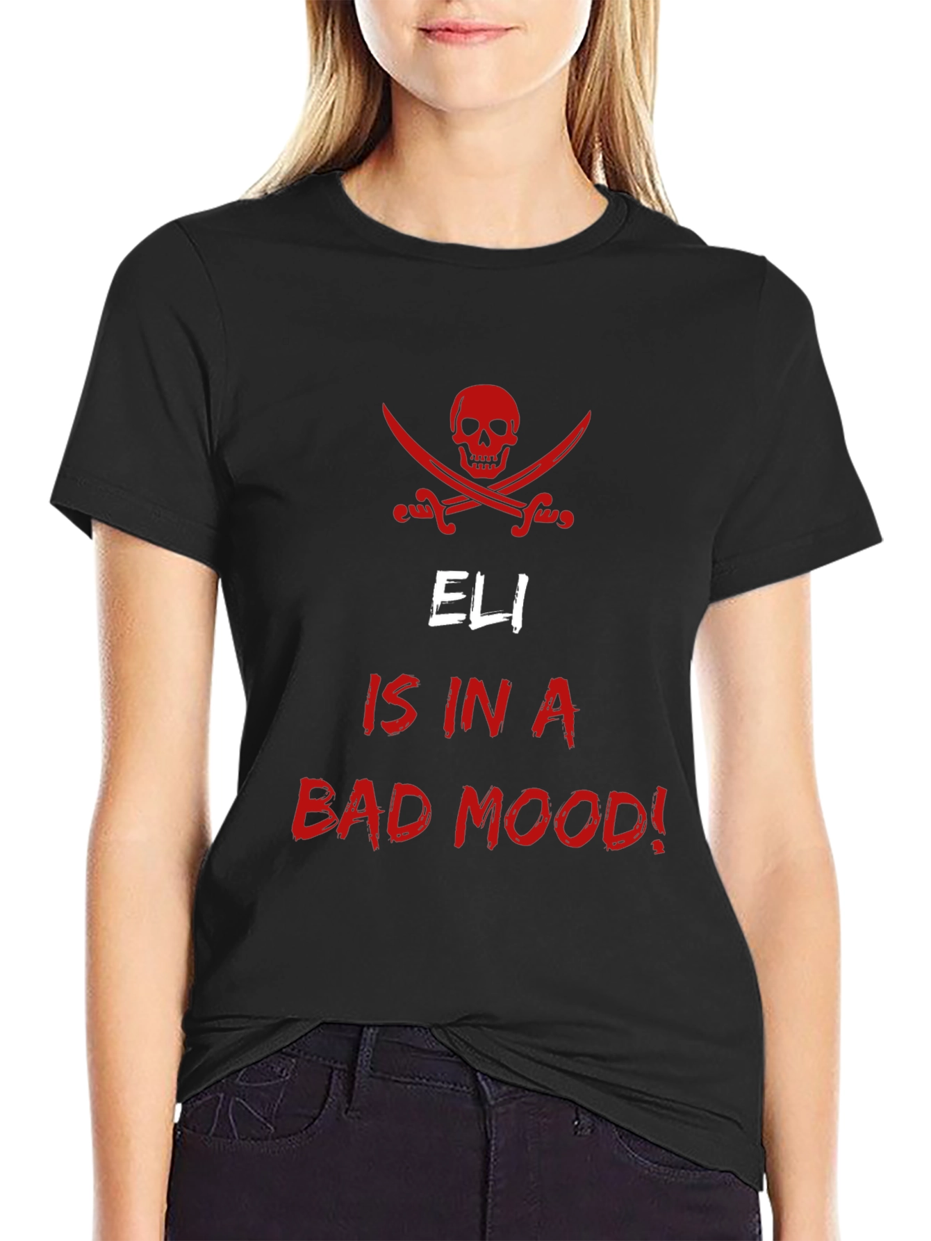 Eli is in a Bad Mood Graphic T-Shirt