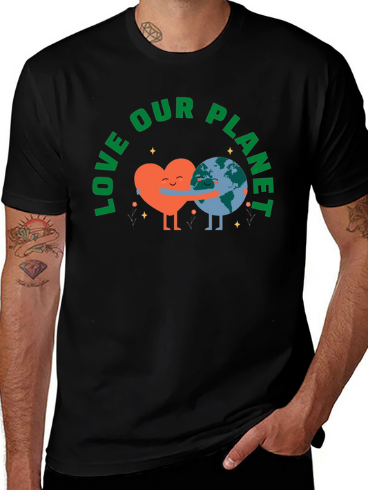 Love Our Planet Graphic Tee - Earth Day Apparel
