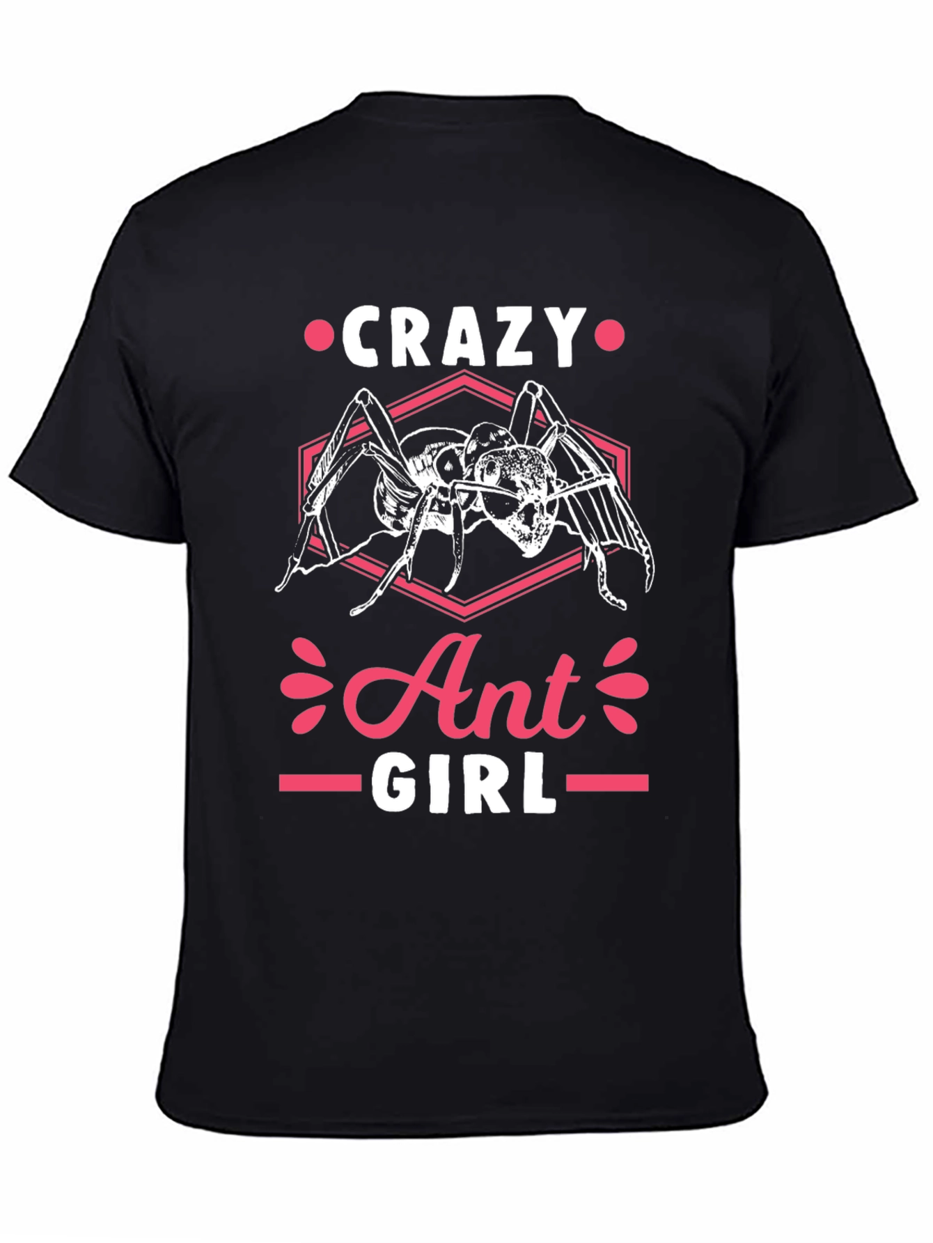 Crazy Ant Girl Graphic T-Shirt