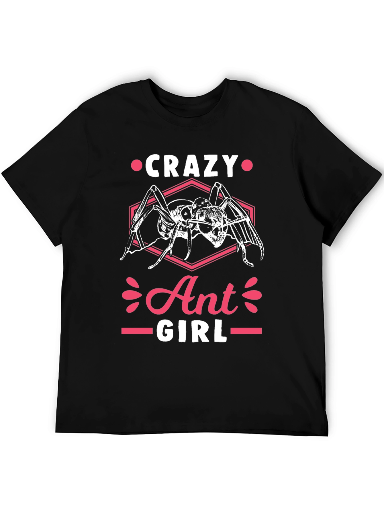 Crazy Ant Girl Graphic T-Shirt