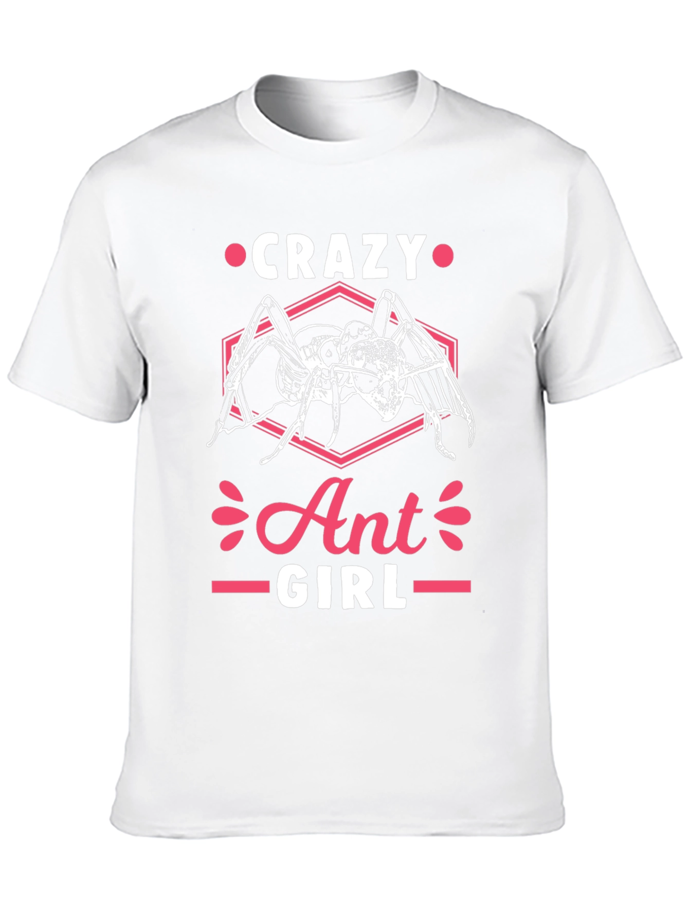 Crazy Ant Girl Graphic T-Shirt