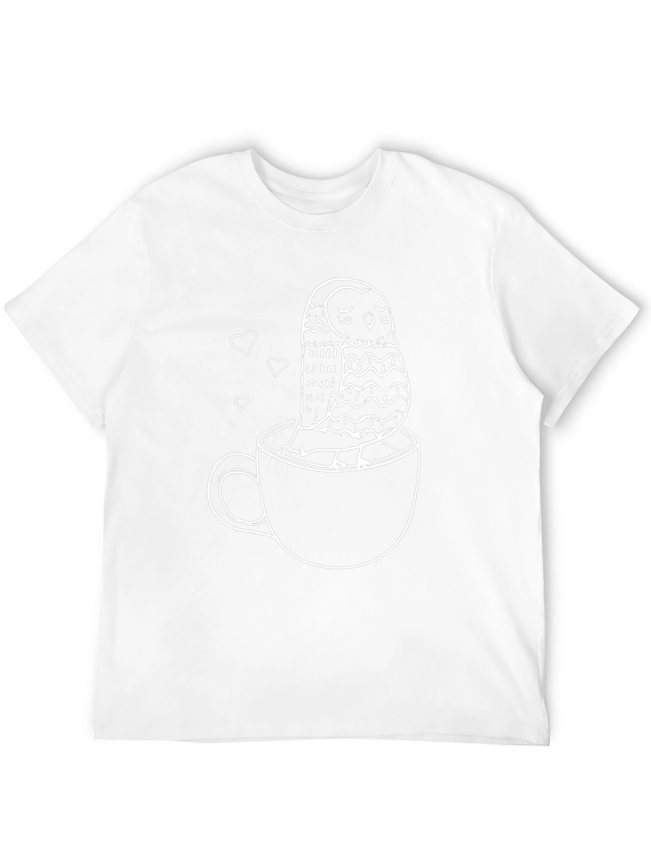 Owl in Cup Graphic Tee - Relaxed Fit