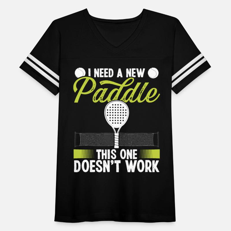 Paddle Tennis Match I need a new Paddle Funny