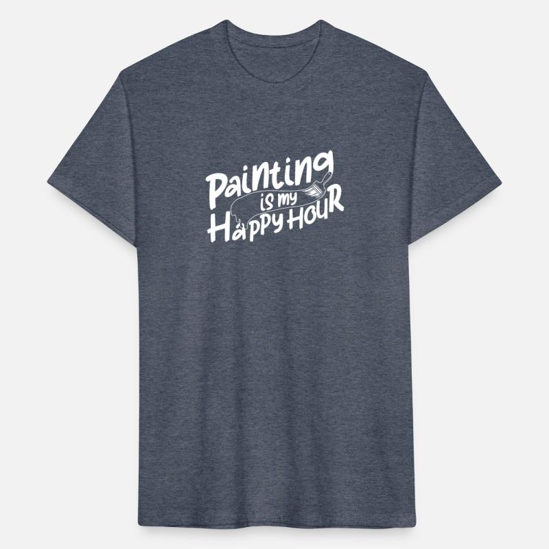 Painter Painting Happy Hour