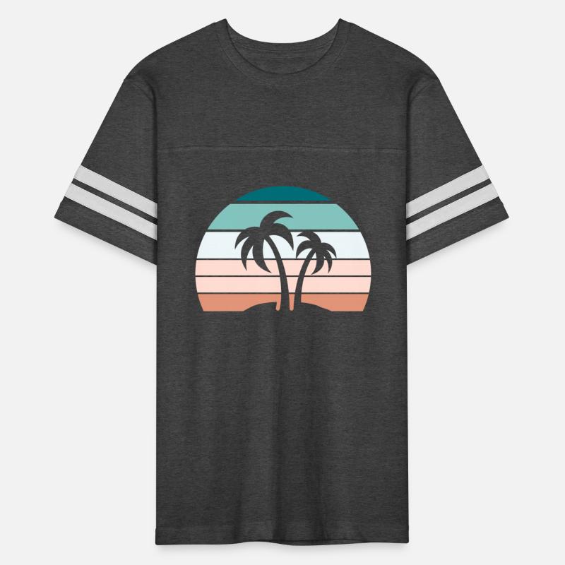 Palm Tree Paradise - Retro Style