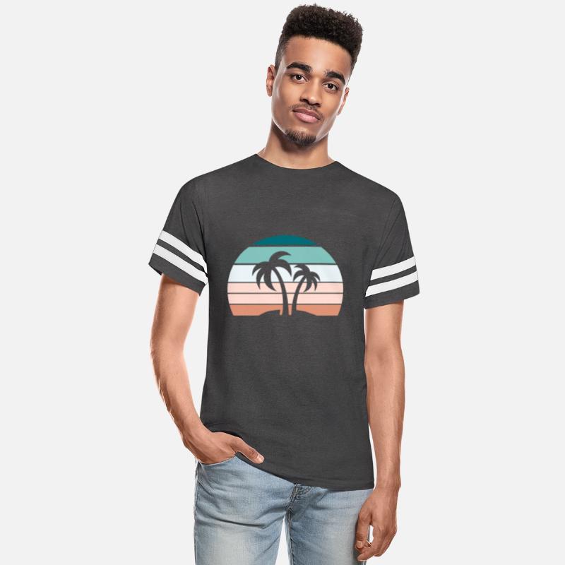 Palm Tree Paradise - Retro Style