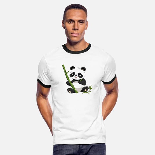 Panda eating bamboo