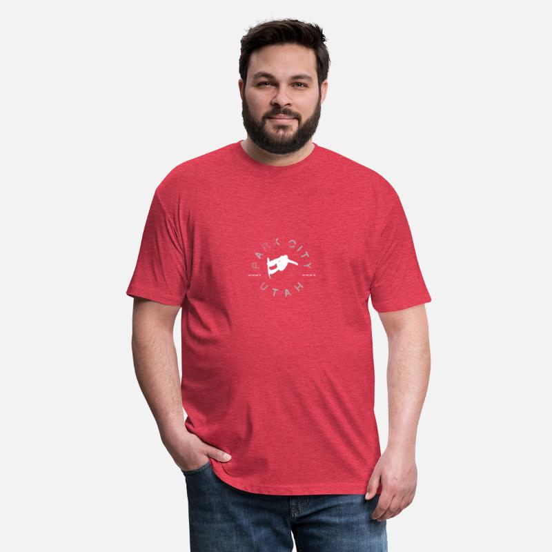 Park City Utah Vintage Retro Snowboarding Gift Tee