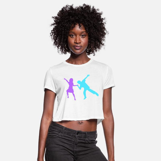 Party Woman Man Couple Dancing Together Silhouette