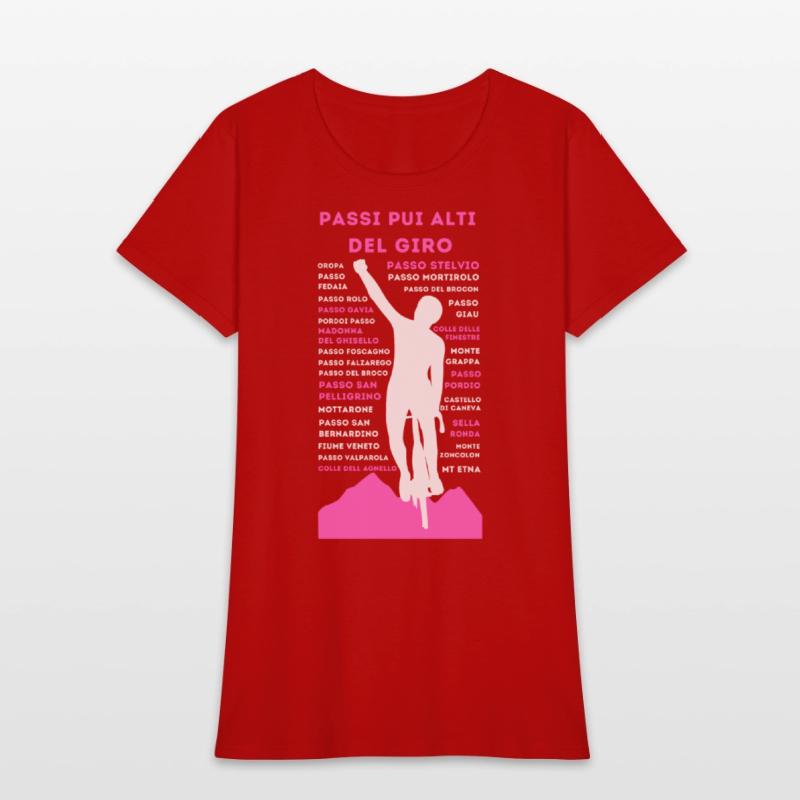 Passi piu alto del Giro d Italia cycling shirt