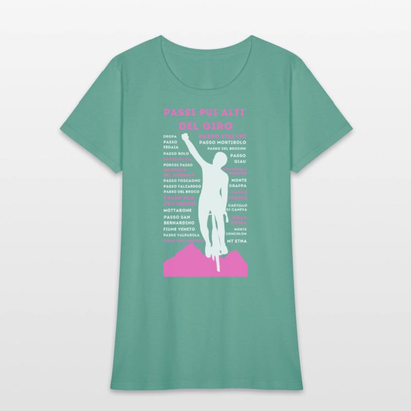 Passi piu alto del Giro d Italia cycling shirt