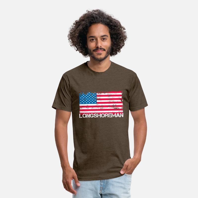 Patriotic Longshoreman Us Flag