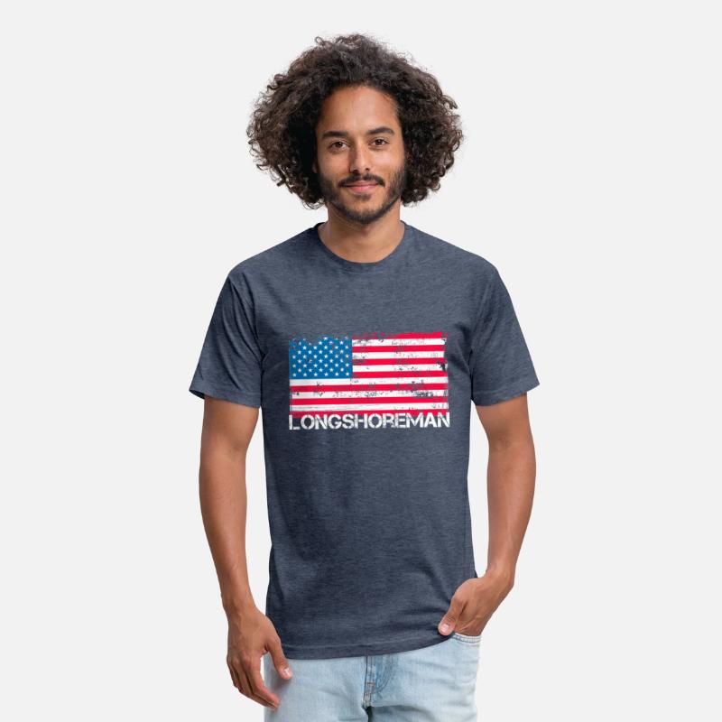 Patriotic Longshoreman Us Flag