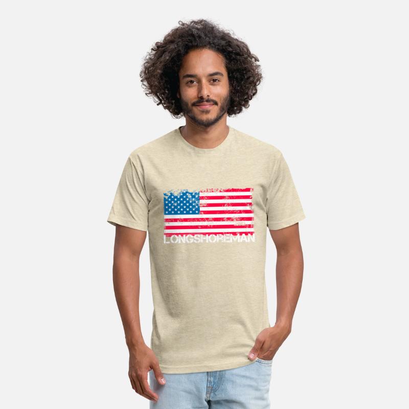 Patriotic Longshoreman Us Flag