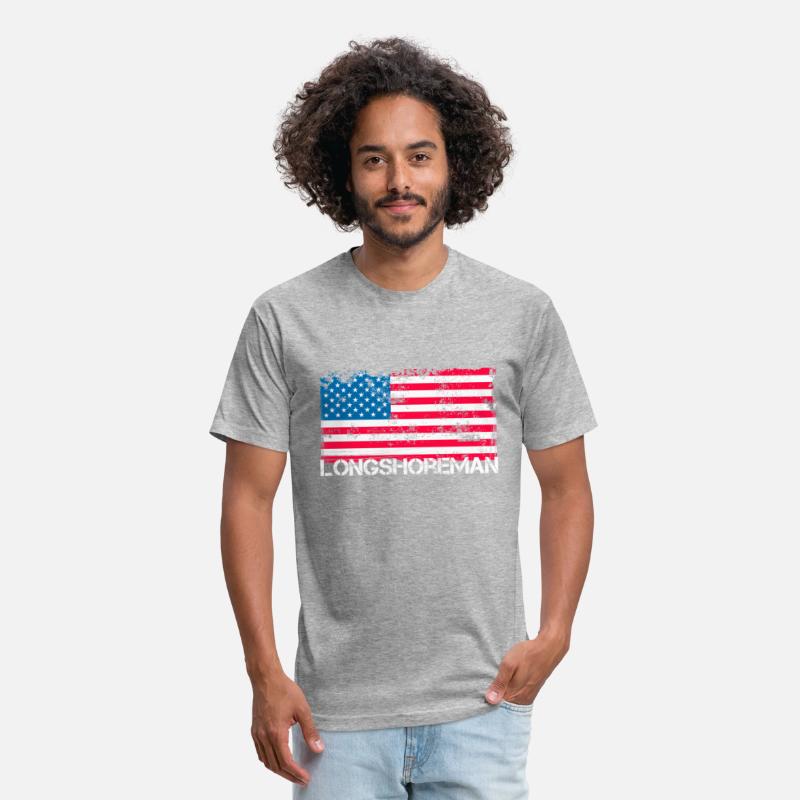 Patriotic Longshoreman Us Flag