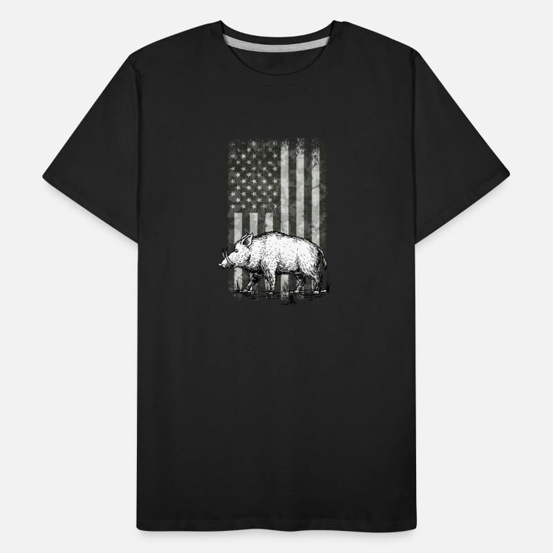 Patriotic Wild Boar Hunting Season For Hog