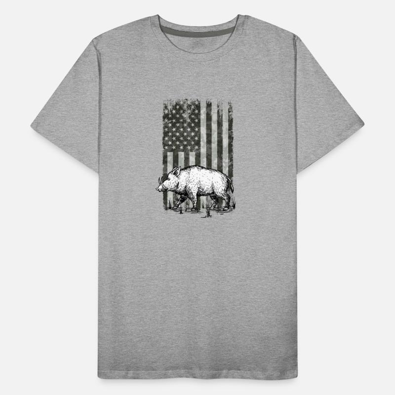 Patriotic Wild Boar Hunting Season For Hog