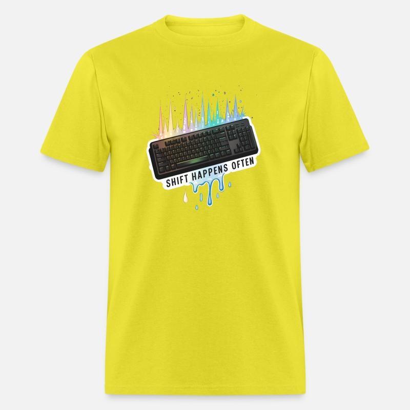 PC Gamer Keyboard - Shift Happens Often - Merch