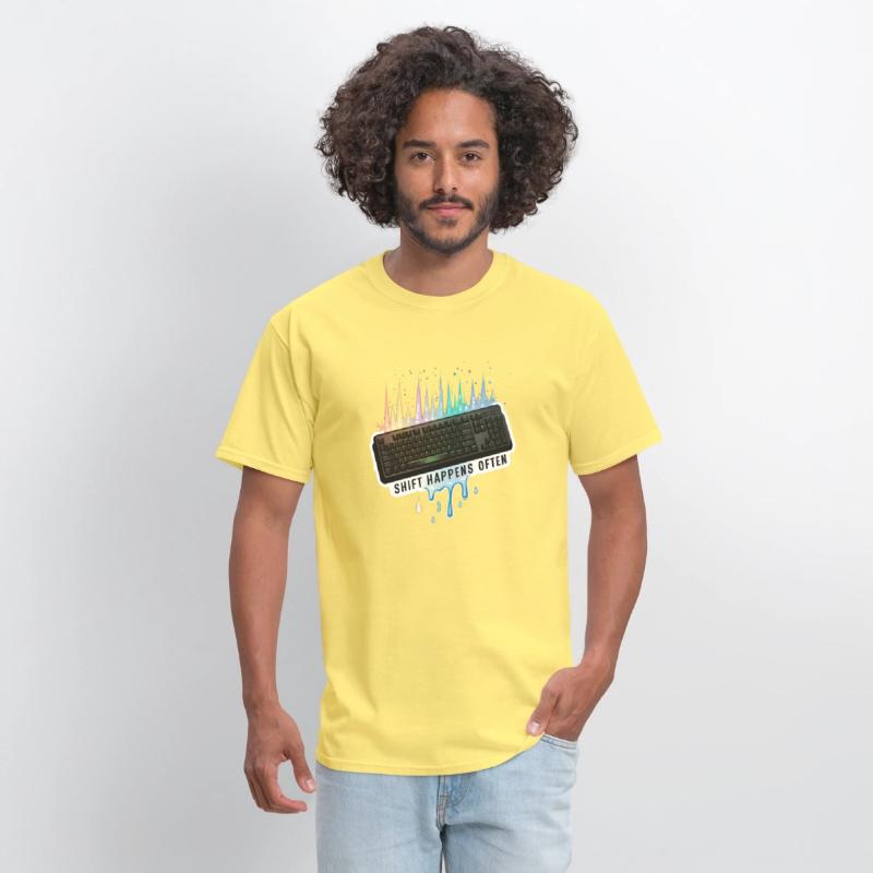 PC Gamer Keyboard - Shift Happens Often - Merch