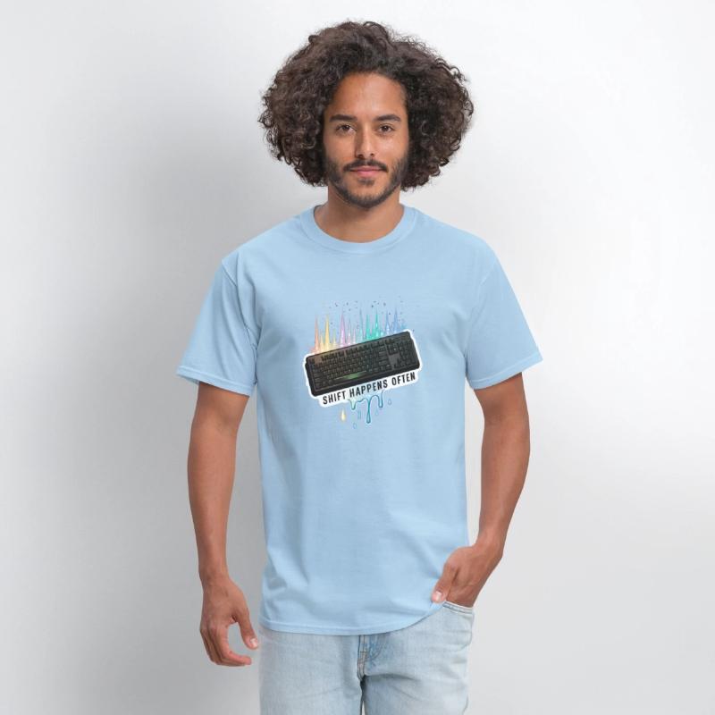 PC Gamer Keyboard - Shift Happens Often - Merch