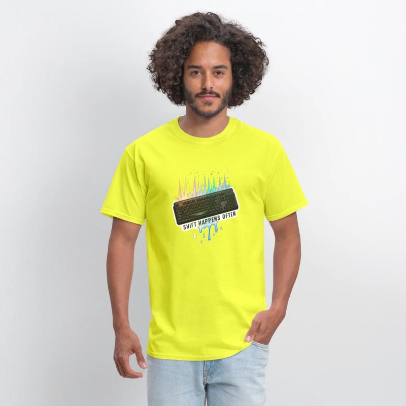 PC Gamer Keyboard - Shift Happens Often - Merch