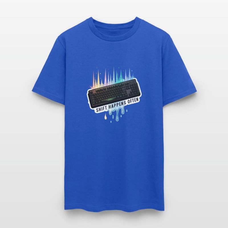 PC Gamer Keyboard - Shift Happens Often - Merch
