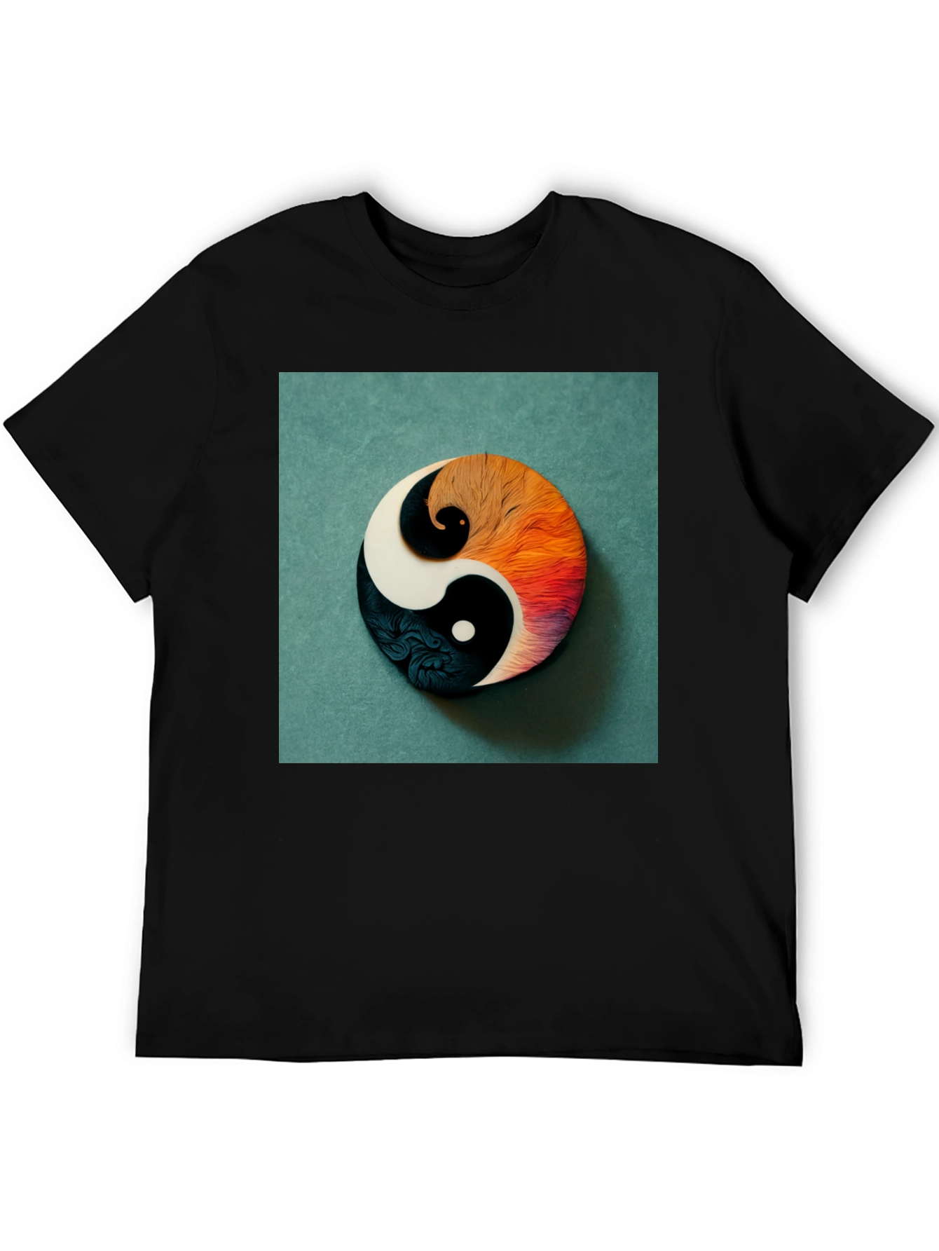 Yin Yang Graphic Tee - Balance Style