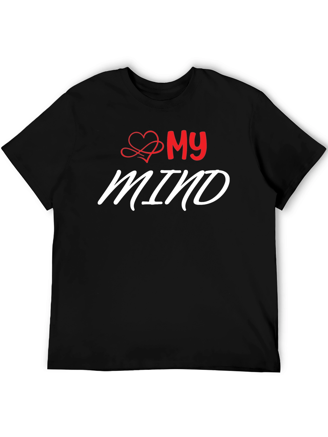 My Mind T-Shirt - Love Heart Graphic Tee