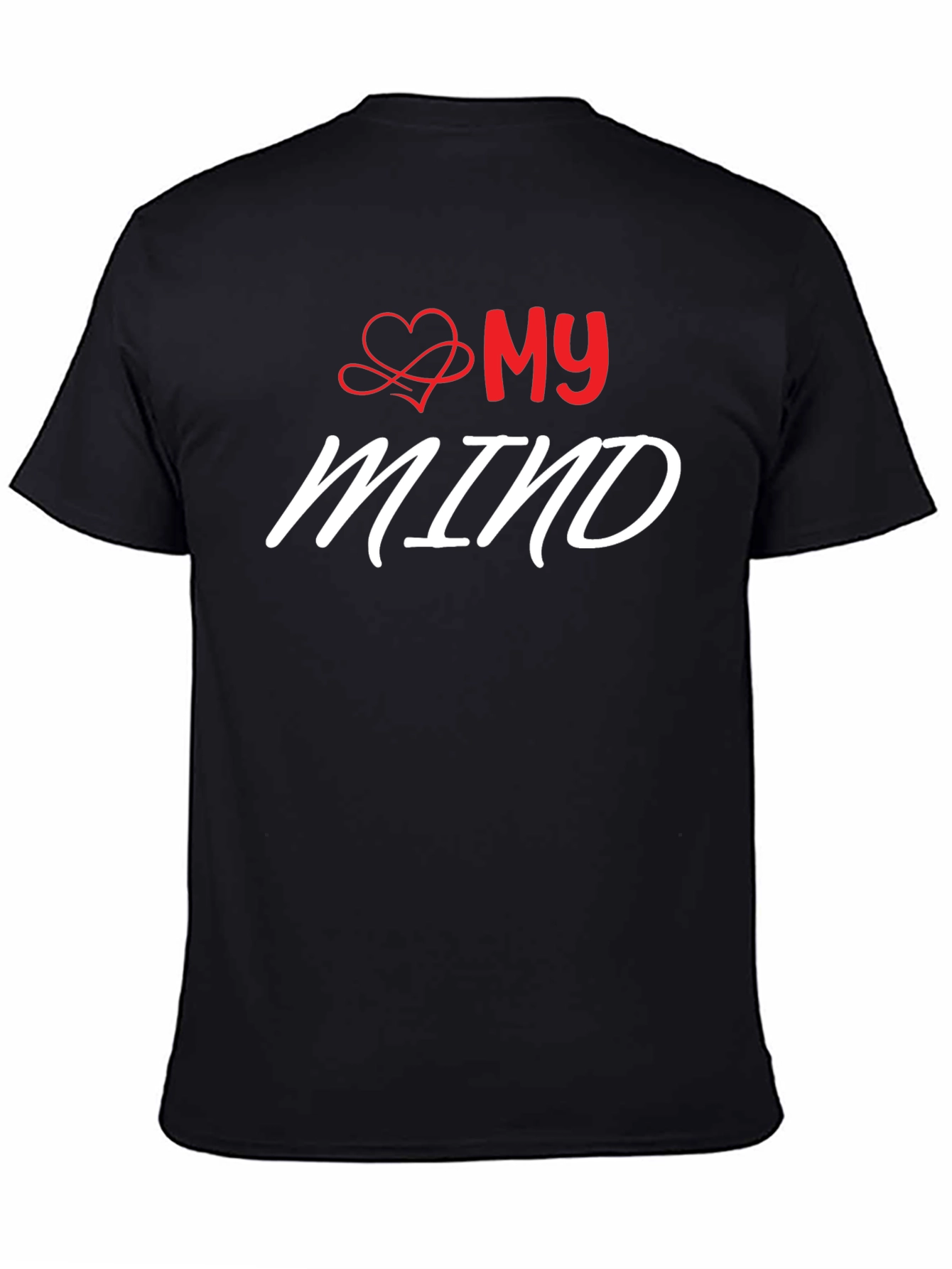 My Mind T-Shirt - Love Heart Graphic Tee
