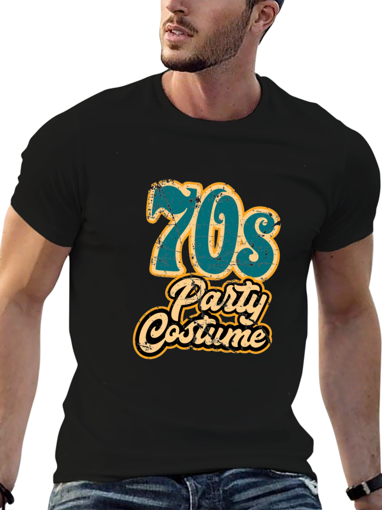Retro 70s Party Costume T-Shirt