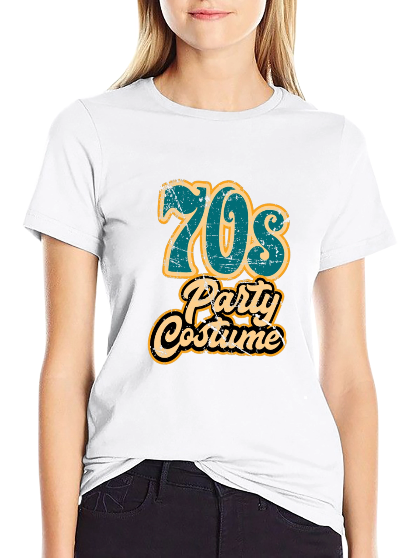 Retro 70s Party Costume T-Shirt