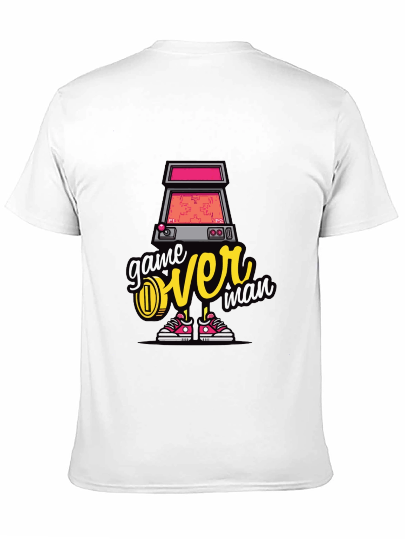 Game Over Man Graphic Tee - Gamer T-Shirt
