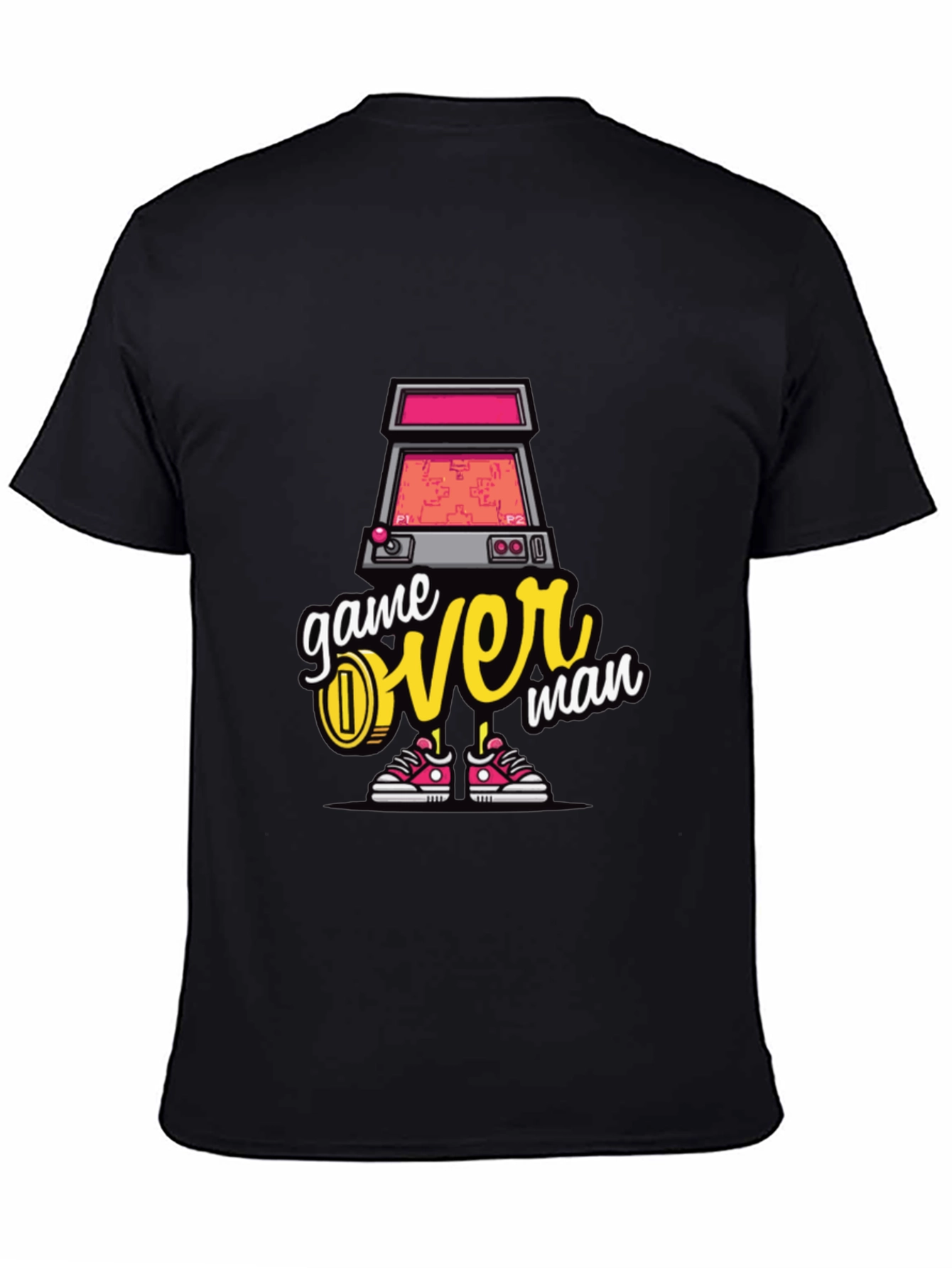 Game Over Man Graphic Tee - Gamer T-Shirt