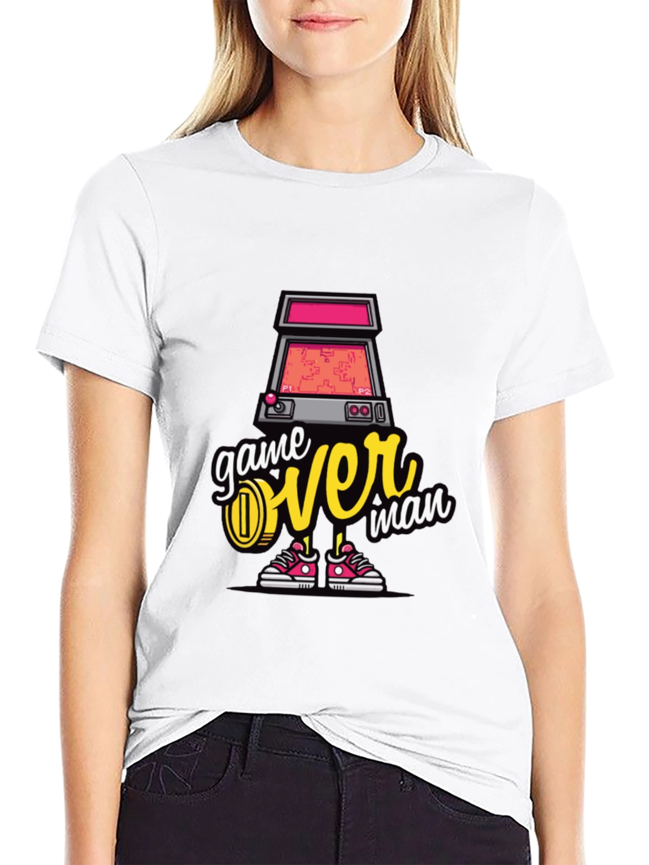Game Over Man Graphic Tee - Gamer T-Shirt