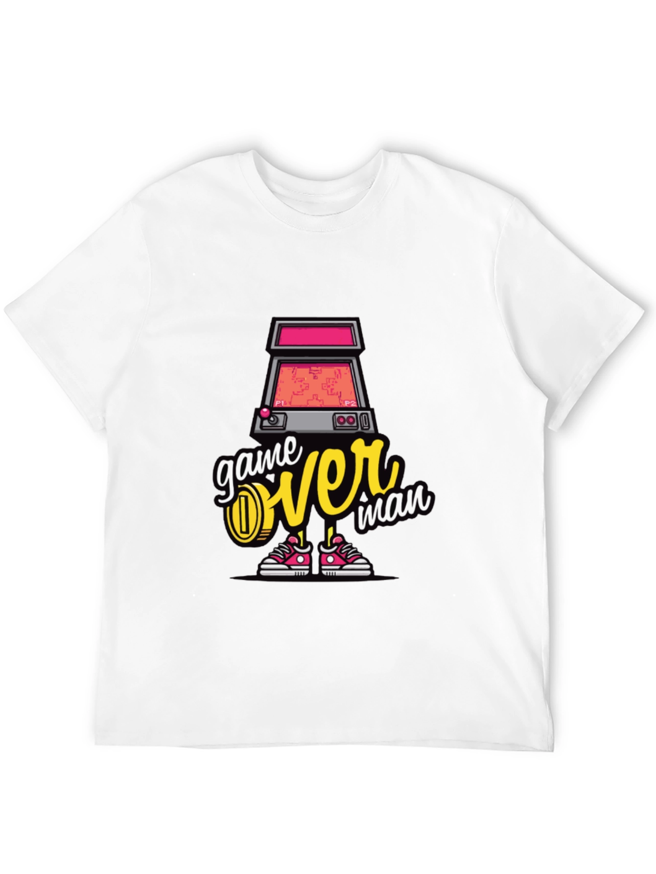 Game Over Man Graphic Tee - Gamer T-Shirt