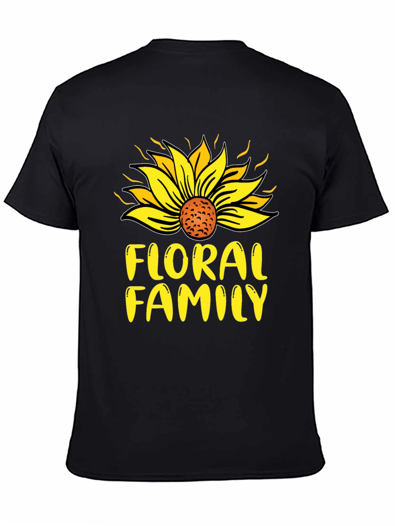Floral Family Sunflower T-Shirt