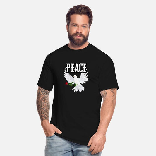 Peace Dove with Rose – Symbol of Love and Harmony