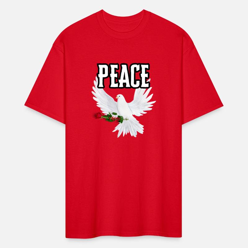 Peace Dove with Rose – Symbol of Love and Harmony