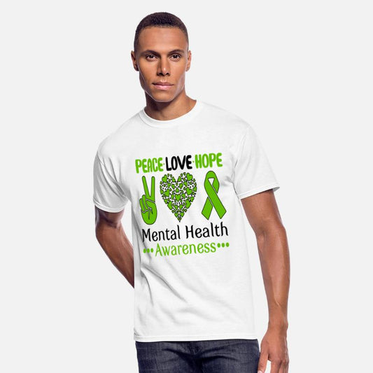 Peace Love Hope Mental Health Awareness Let’s