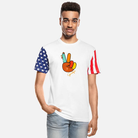 Peace Love Turkey Grateful Turkey Hand Sign Thanks