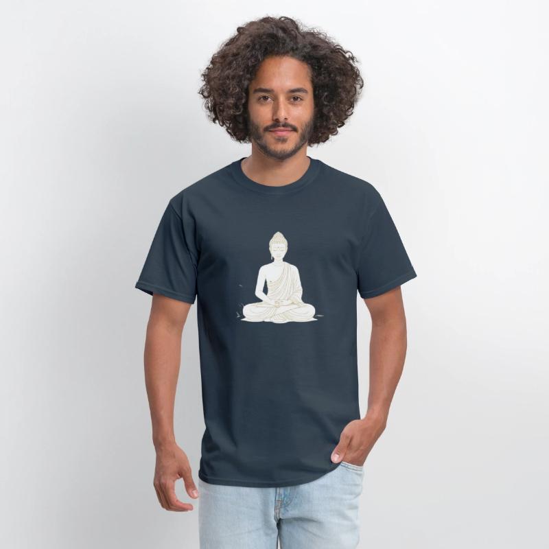 Peaceful Buddha Silhouette Art