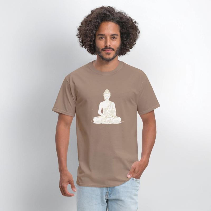 Peaceful Buddha Silhouette Art