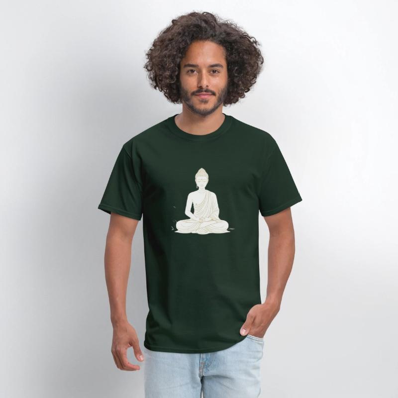 Peaceful Buddha Silhouette Art