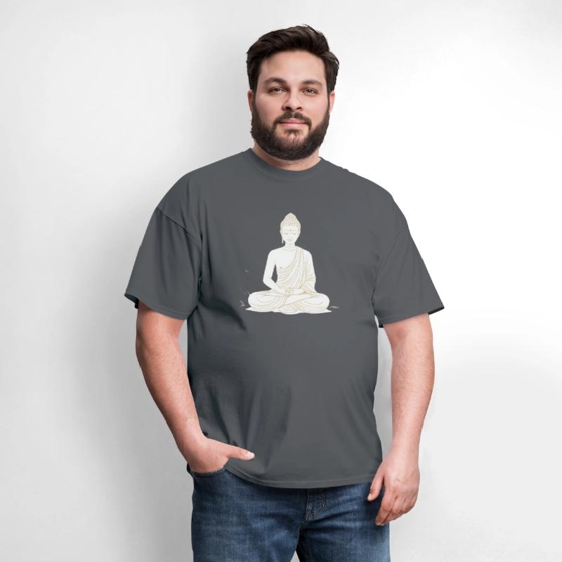Peaceful Buddha Silhouette Art