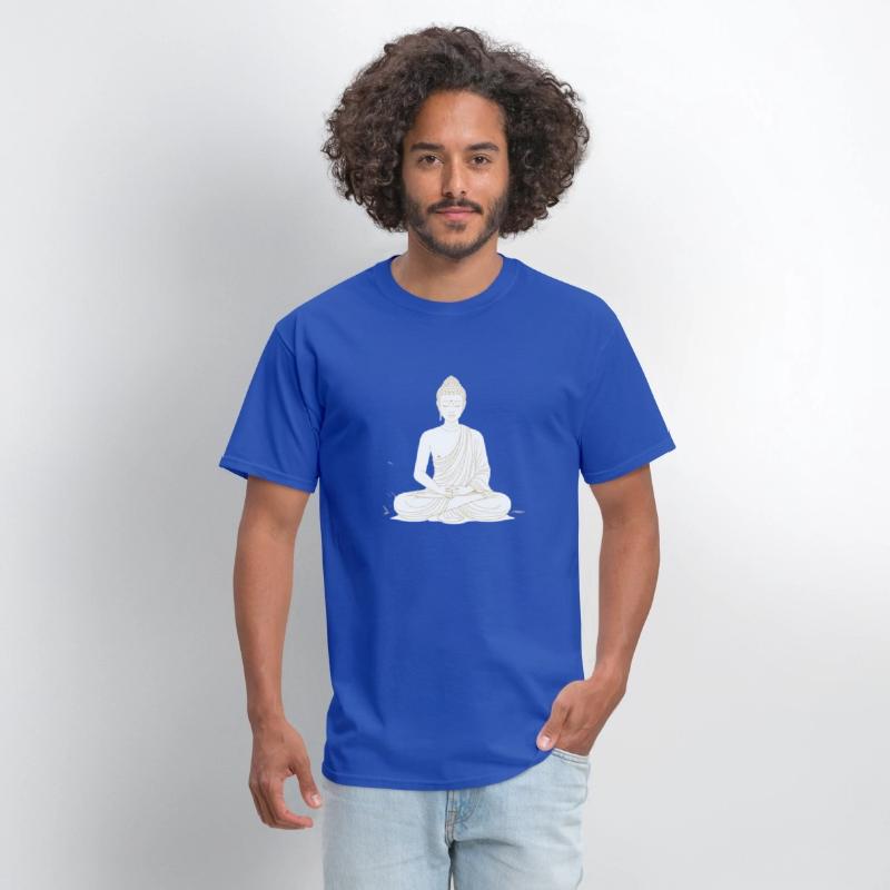 Peaceful Buddha Silhouette Art